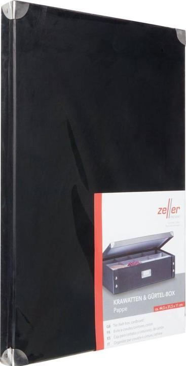 Image du produit Zeller Present Boîte à cravates/ceinture (44.5 x 31.5 x 11 cm, 15.42 l)