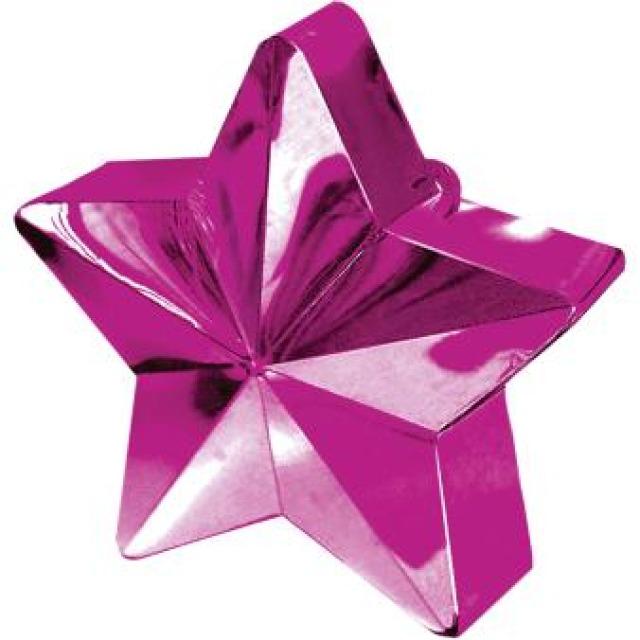 Amscan Poids ballon étoile magenta 150g