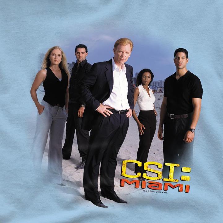 Immagine prodotto Csi: NY Miami Maglietta Cast Uomo (L)