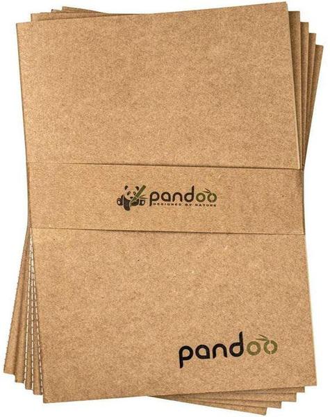 Productafbeelding Pandoo Bamboe papieren notitieboek A4 (A4, Geen, Geen binding)