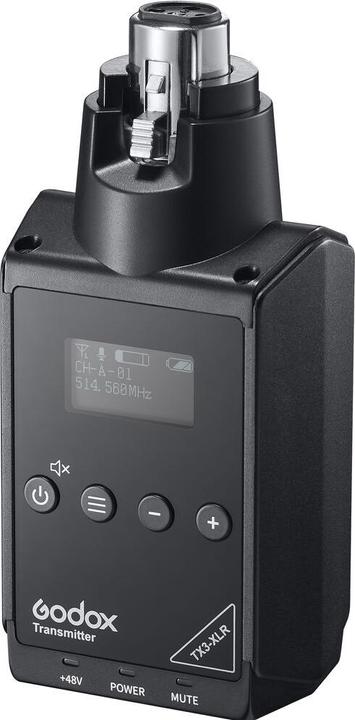 Godox TX3 XLR Plug On Transmetteur XLR (60 m)