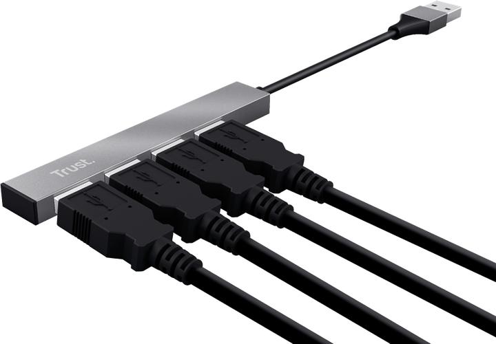 Actual product image Trust I/O-HUB MINI-USB 4PORT/23786 (USB-A, 4 Ports)