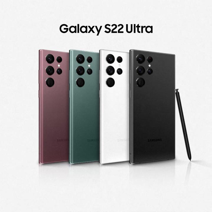 Actual product image Samsung Galaxy S22 Ultra EU (128 GB, Phantom White, 6.80", Dual SIM, 108 Mpx, 5G)