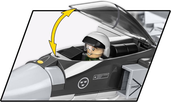 Actual product image Cobi Saab JAS 39 Gripen E