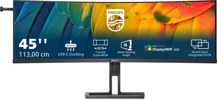 Productafbeelding Philips 45B1U6900C (5120 x 1440 pixels, 44.50")