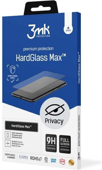 Produktbild 3MK Hardglass Max Privacy Blickschutz Folie (1 Stück, Apple iPhone 12 Pro Max)