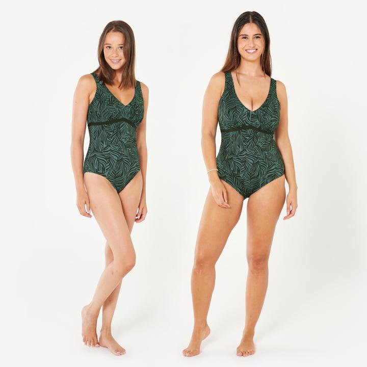 Image du produit Nabaiji Maillot de bain 1 pièce aquafitness Femme - Rosy vert (52, 54)