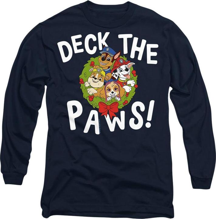 Paw Patrol Deck The Paws TShirt weihnachtliches Design (XL)