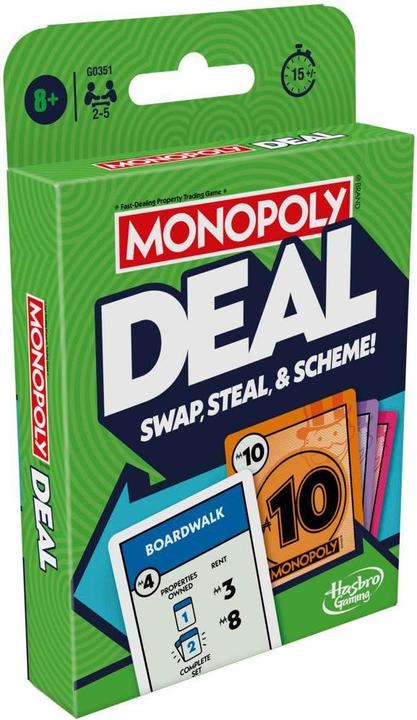 Image du produit Hasbro Nl/Fr Monopoly Deal Refresh (Belgium Bilingual) (Français, Néerlandais)