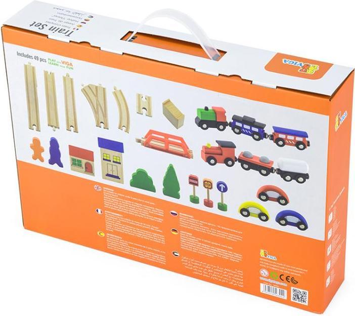 Actual product image Viga Toys Railway