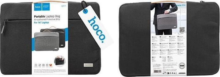 Produktbild Hoco Other Computer Accessory laptop bag 16" GT7 black (16")