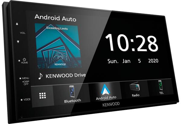 Image du produit Kenwood WVGA Digital Media Moniceiver avec tuner FM RDS (Voiture Android, Apple Carplay)
