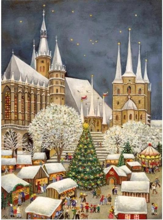 Olewinski & Tochter 2907 - Salutations aux lanternes Erfurt Dom (1 pcs)