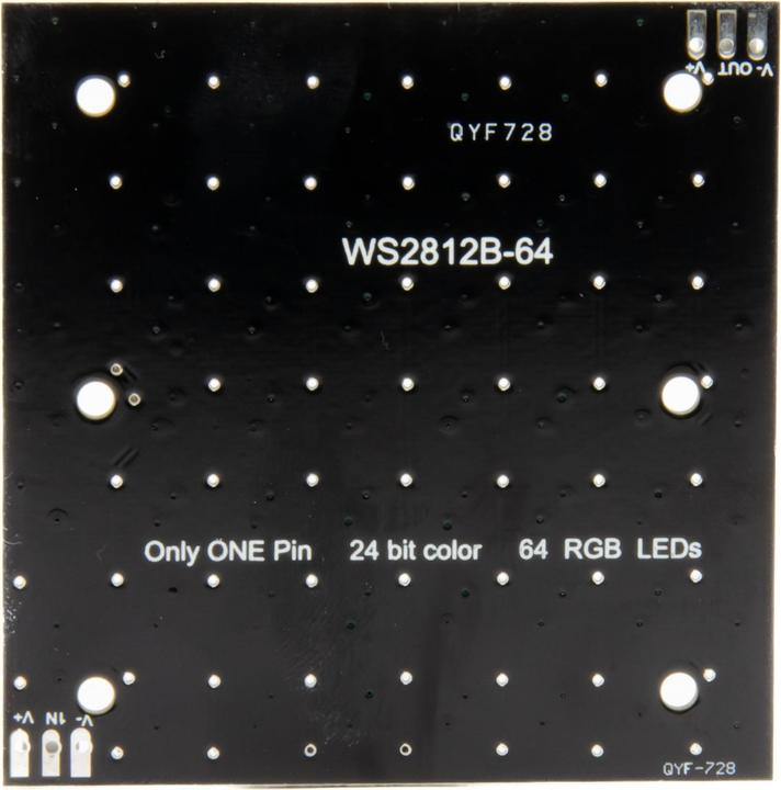 Immagine prodotto Purecrea NeoPixel NeoMatrix 8x8 - 64 LED WS2812 RGB