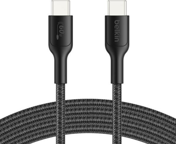 Actual product image Belkin USB-C/USB-C Gaming Kabel 2m gefl. Switch 2 ENA008hq2MBK (Switch)