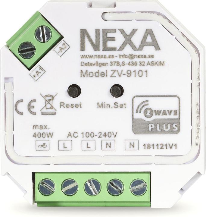 Image du produit Nexa Récepteur encastré Variateur Z-Wave/ZV-9101