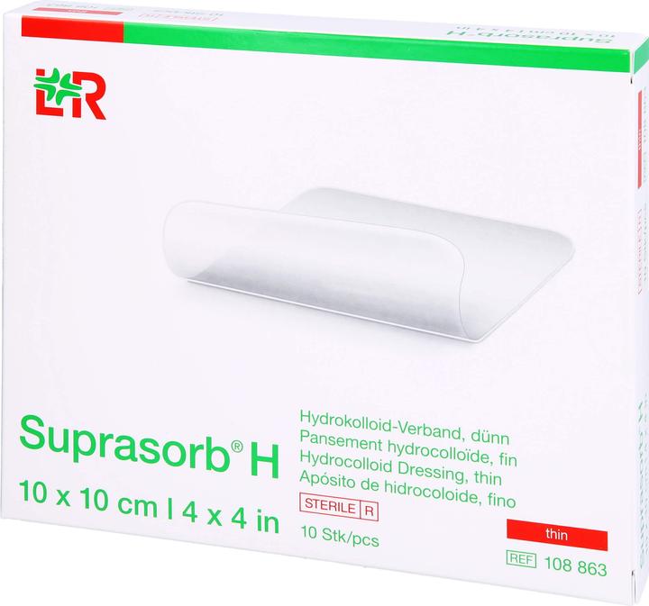 Actual product image Suprasorb H Dünn 10x10cm (10 x)