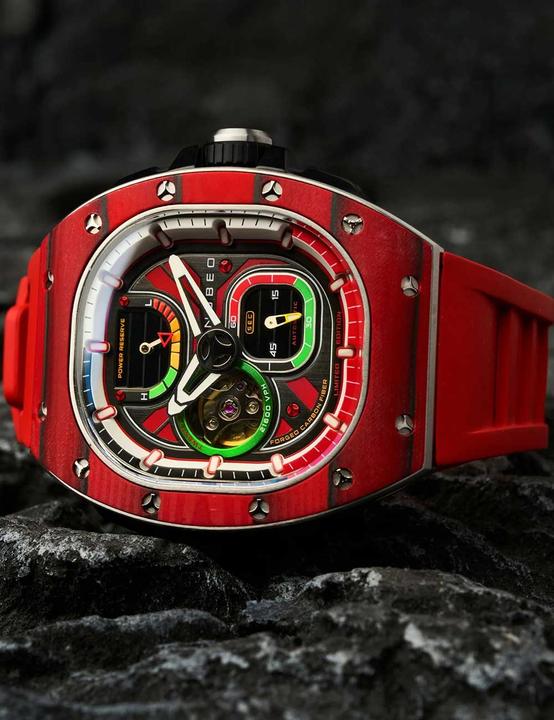 Actual product image Nubeo NB-6105-03 Viper (Power reserve display)