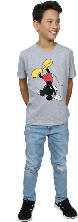 Actual product image Disney Boys Mickey Mouse Upside Down T-Shirt (140, 146)
