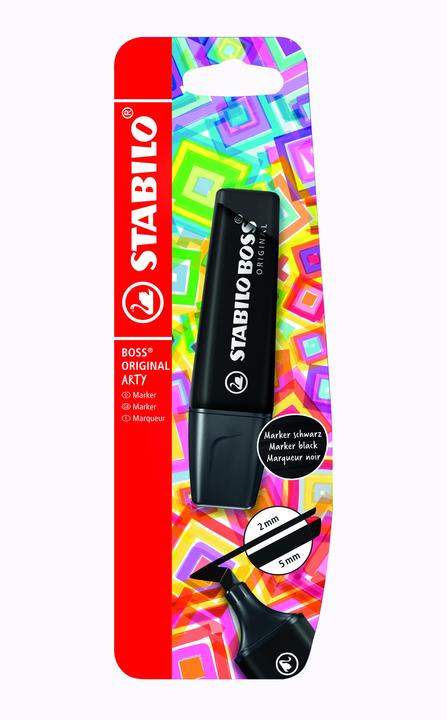 Produktbild STABILO Boss Blister (Schwarz)