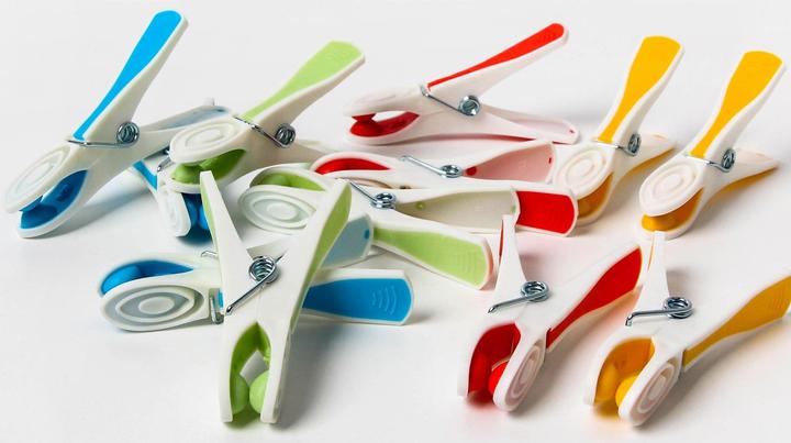 Immagine prodotto FTM Mollette per abiti 24 pezzi, Multicolore