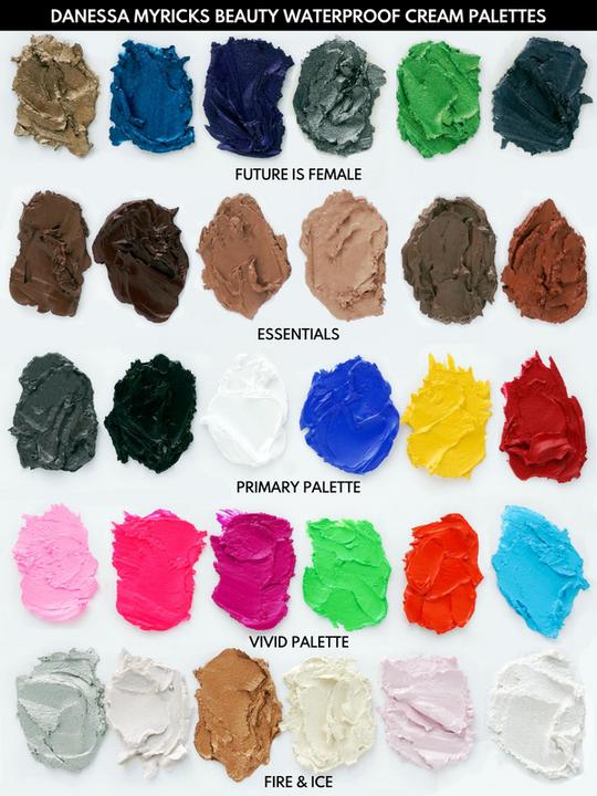Danessa Myricks Danessa Face - Waterproof Cream Palette Essentials