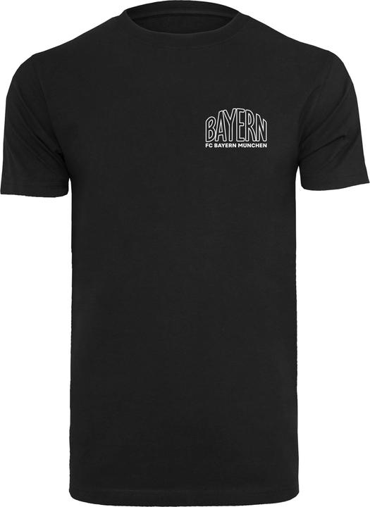 FC Bayern München Logo Outlines T-Shirt Round Neck - 112161
