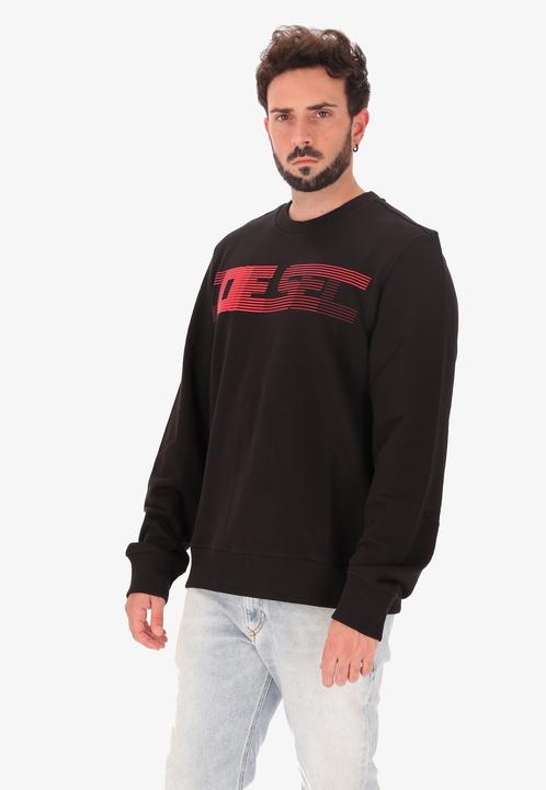 Actual product image Diesel Sweatshirt Herren Ombreux - Baumwolle & Polyester - Lässig (XL)