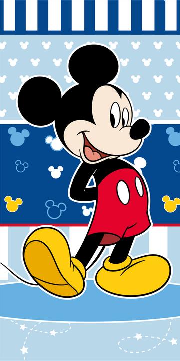 Produktbild Tinisu Micky Maus Handtuch Strand Mickey Mouse Badetuch 70x140cm (70 x 140 cm)