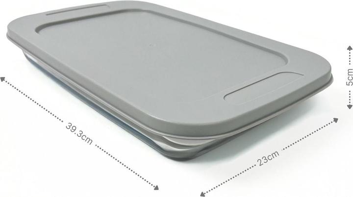 Produktbild B-Home Glas-Auflaufform mit Deckel Ofenform Vorratsbehälter Backofenform