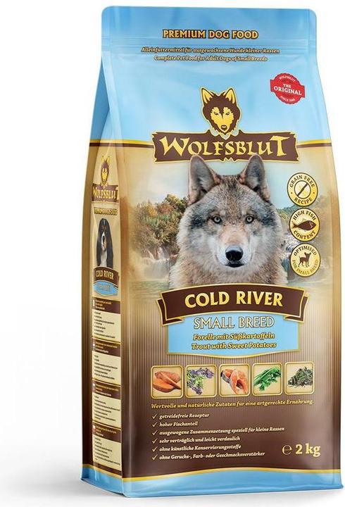Produktbild Wolfsblut Cold River Small breed (Adult, 1 Stk., 7500 g)