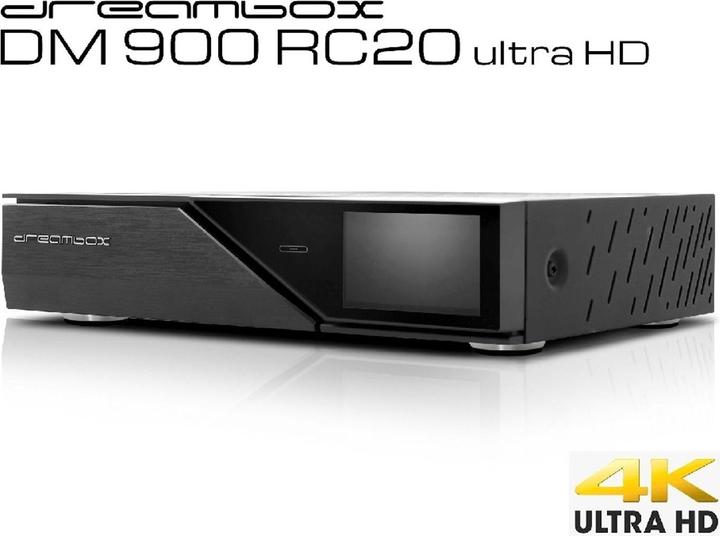 Actual product image Dreambox DM900 RC20 (8 GB, DVB-C/T2, CI+ slot)