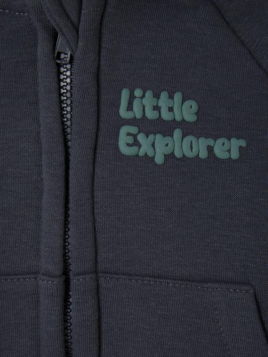 Actual product image Vertbaudet Baby Kapuzensweatjacke mit Reissverschluss, Recycling-Polyester (80)