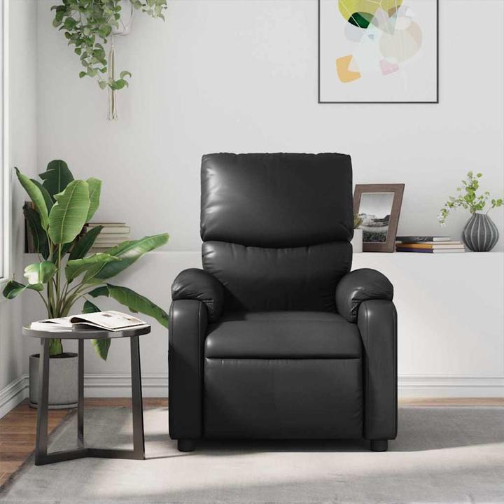 Produktbild VidaXL Massagesessel Schwarz Kunstleder,Farbe: Schwarz,Material