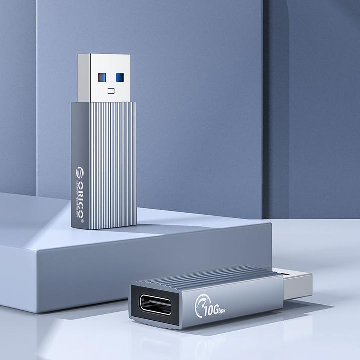 Produktbild Orico Converter AH-AC10 Adapter USB-C to USB-A 3.1 Adapter - Gray (USB 3.1, USB Typ C)