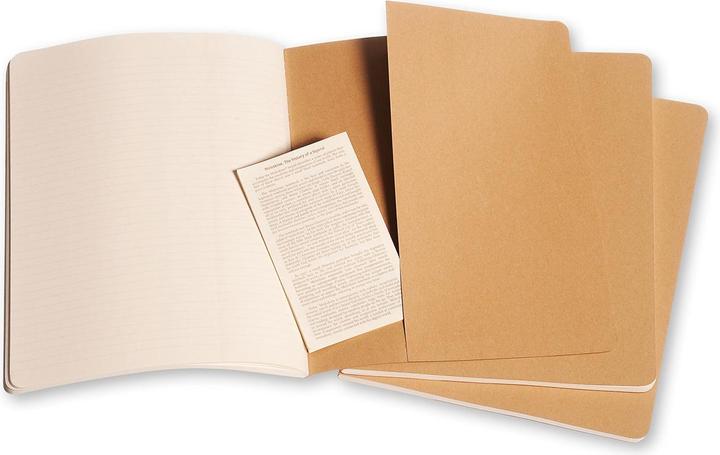 Produktbild Moleskine Cahier XL (A5, Liniert, Weicher Einband)