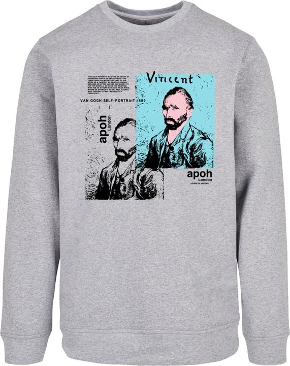 Actual product image Merchcode APOH - Van Gogh Self Portrait Crewneck - 136795 (L)