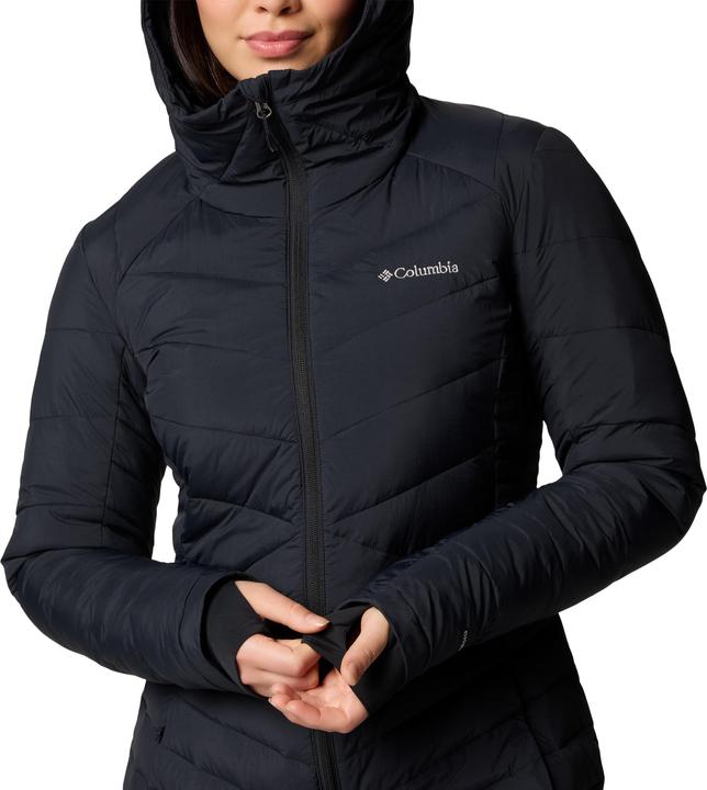 Immagine prodotto Columbia Giacca imbottita di media lunghezza con cappuccio Joy Peak™ II da donna (XS)