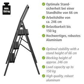 Produktbild Wenko Klapptritt (Trittleiter, 106.60 cm)