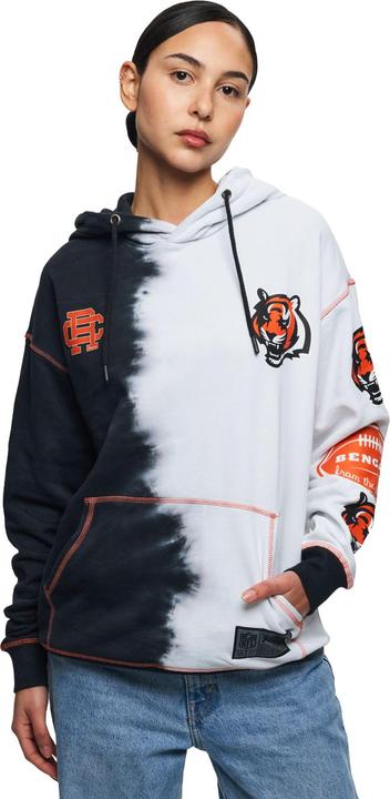Immagine prodotto Recovered Felpa con cappuccio in pile Re:covered - INK DYE Cincinnati Bengals (L)