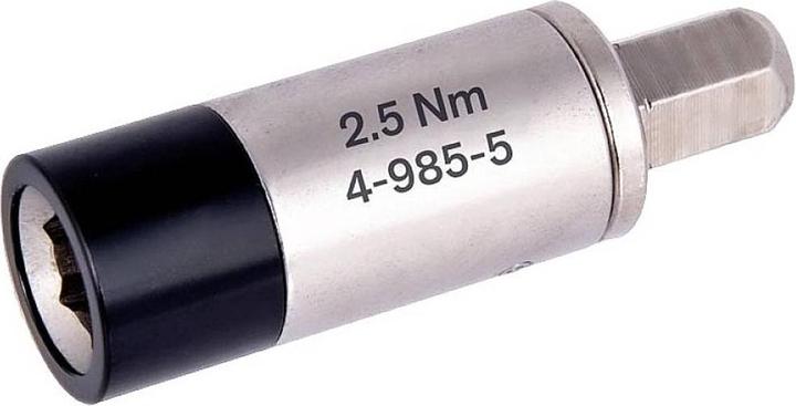 Produktbild Bernstein Tools for Electronics 4-985-5 Drehmomentadapter 1/4" (6.3 mm) 2.5 N (1/4", 2.50 Nm)