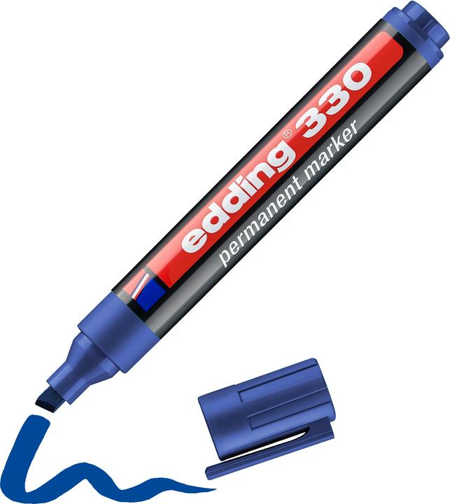 Immagine prodotto Edding Marcatore permanente 330 (Blu, 1 mm, 1 x)