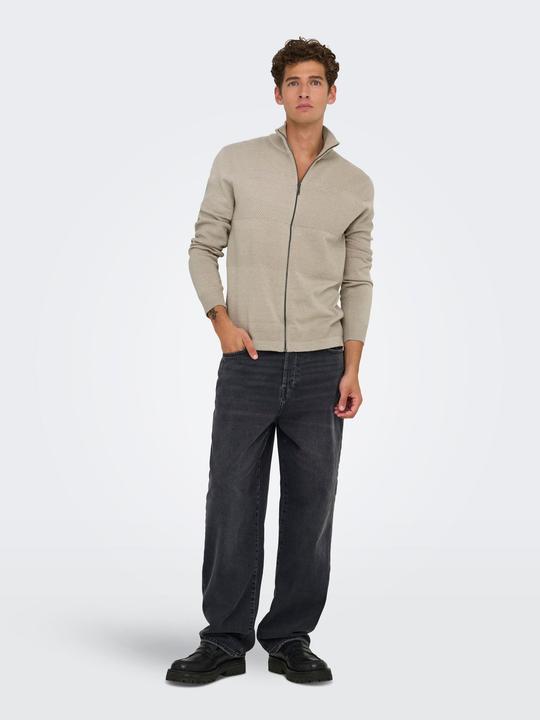Immagine prodotto Only & Sons Onsmalik Reg 12 Pin Zip Cardigan Knit (XL)