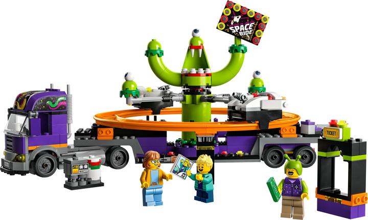 Produktbild LEGO LKW mit Weltraumkarussell (60313, LEGO City)