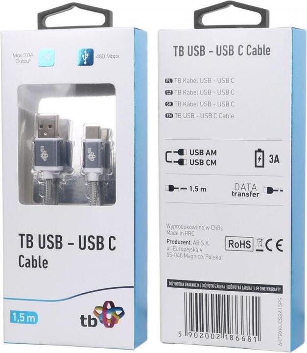 Immagine prodotto TB Print USB A - USB C (1.50 m, USB 2.0)