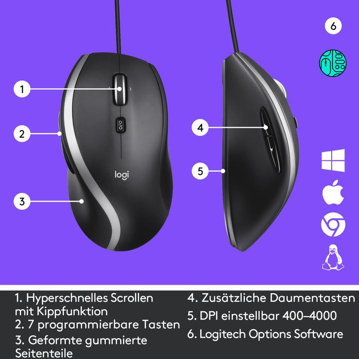 Produktbild Logitech M500s (Kabelgebunden)