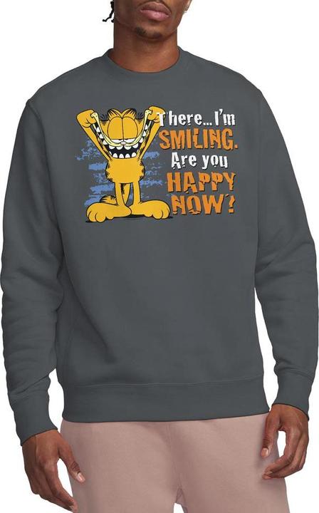 Immagine prodotto Garfield Smiling Felpa Adulto Unisex (L)