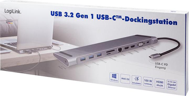 Actual product image LogiLink UA0373 (USB-C, 11 Ports)