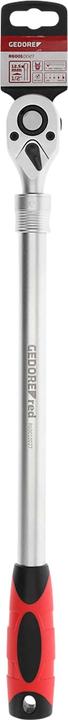 Actual product image Gedore Red red R60010027 2K telescopic ratchet left/right 1/2" 460-600 mm (1/2")