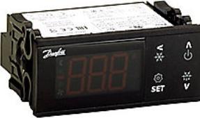 Actual product image Danfoss ERC 213 - Elektronisk kølestyring, DI 1, DO 3, AC 197-250 V, Rød LED